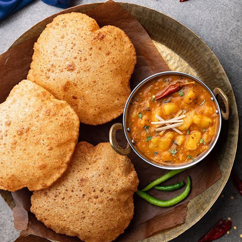 BEDMI POORI (4 PCS)